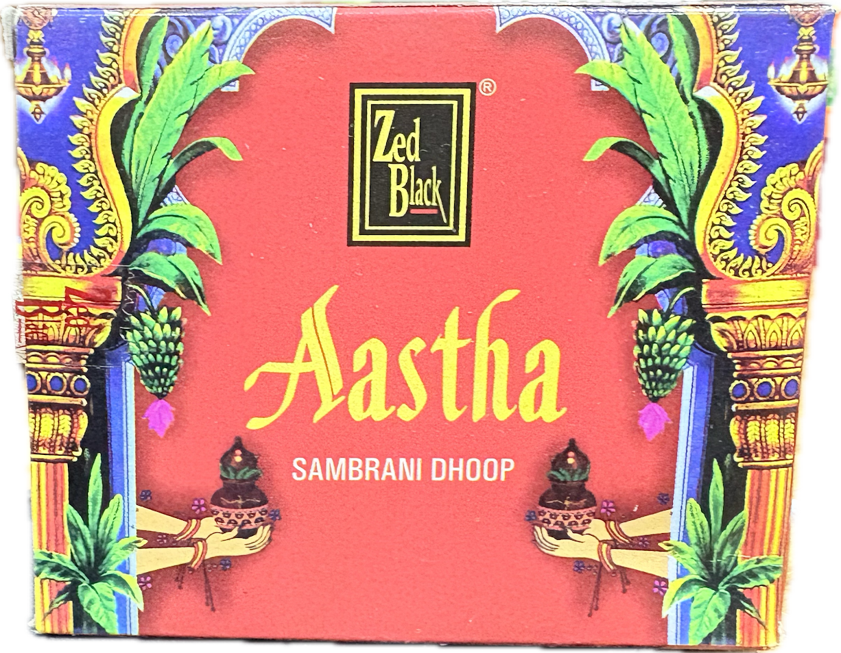 Bamboo Zed Black Aastha Sambrani Dhoop